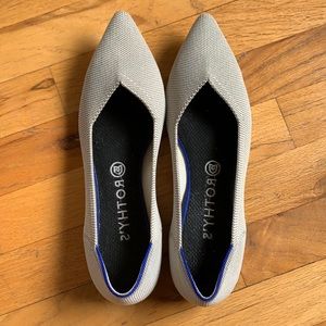 Rothy’s The Point - Flax Birdseye - Size 10